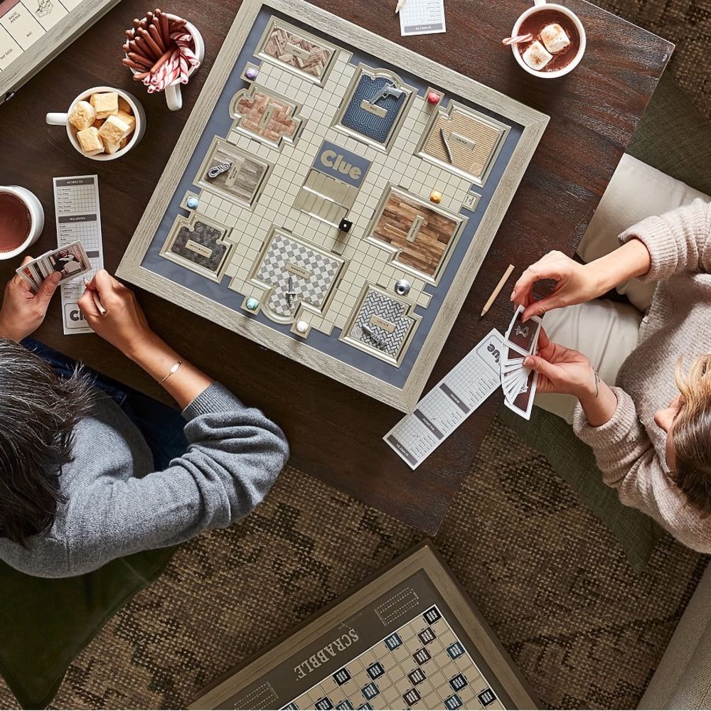 Pottery Barn Wooden Clue Board Game - Luxury/ Deluxe Edition, NWT - Picture 3 of 7